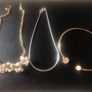 Necklaces (three pcs)